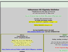 Tablet Screenshot of fogelsta-utedekor.e.se